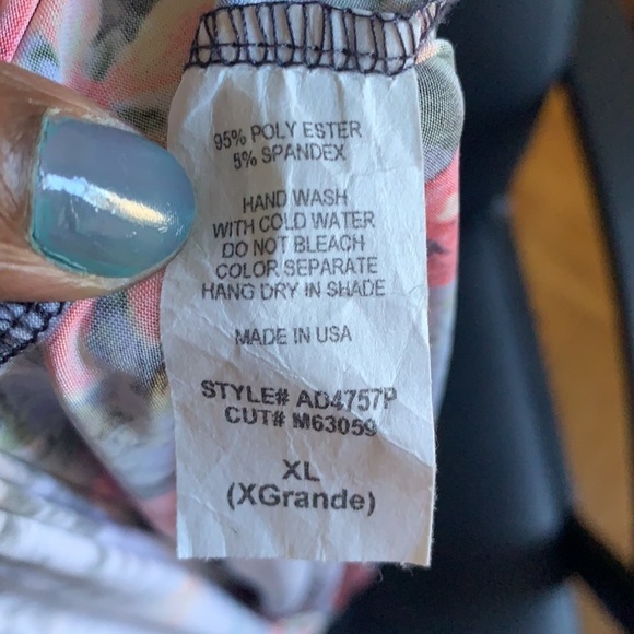 ⭐️⭐️ 2/$35 Floral Print Back Cut Out Dress - Picture 6 of 6